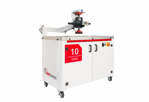 10 series manual grinder for deburring, edge rounding, finishing, laser oxide removal and heavy slag removal